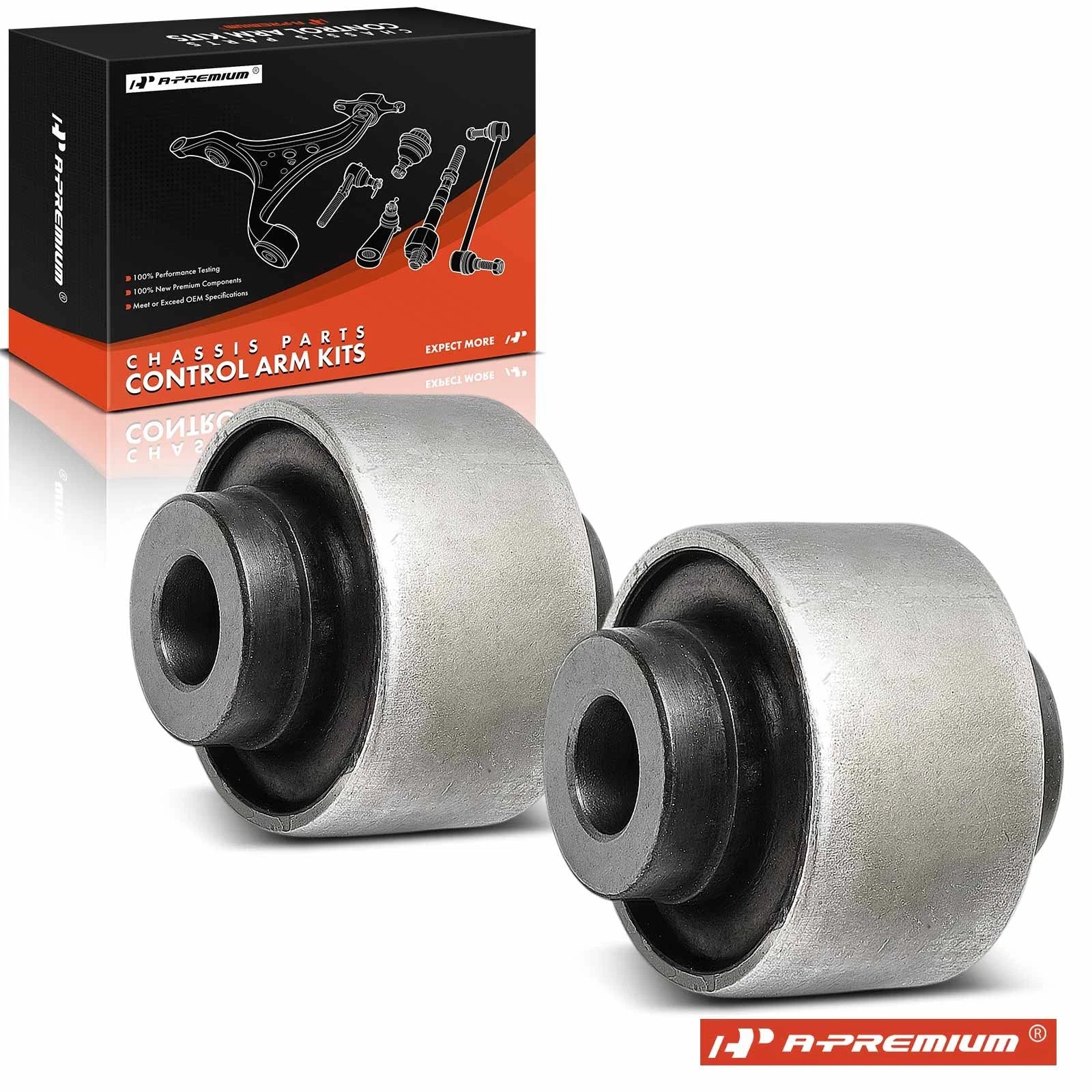 2X Front Lower Rearward Control Arm Bushing for Nissan Juke (2011–2016)
