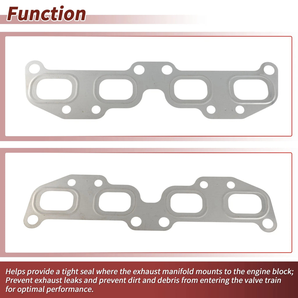 Exhaust Manifold Header Gasket for Nissan Altima 2.5L L4 (2002–2006) No. 140366N200