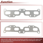 Exhaust Manifold Header Gasket for Nissan Altima 2.5L L4 (2002–2006) No. 140366N200
