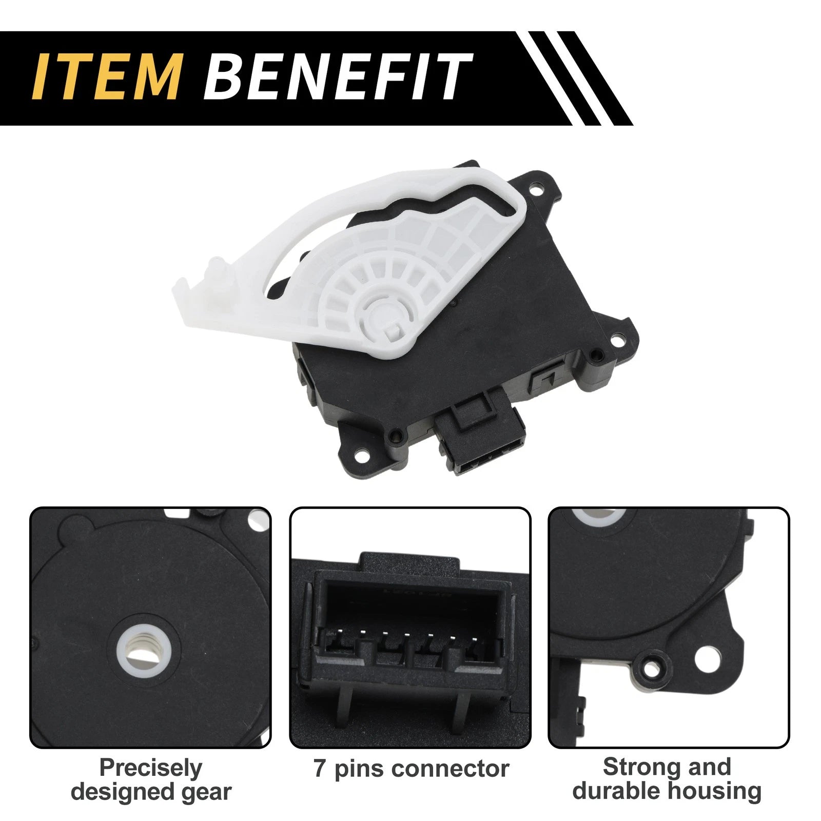 HVAC Heater Blend Door Actuator for Honda Accord (2003–2007) No. 79140SDAA01