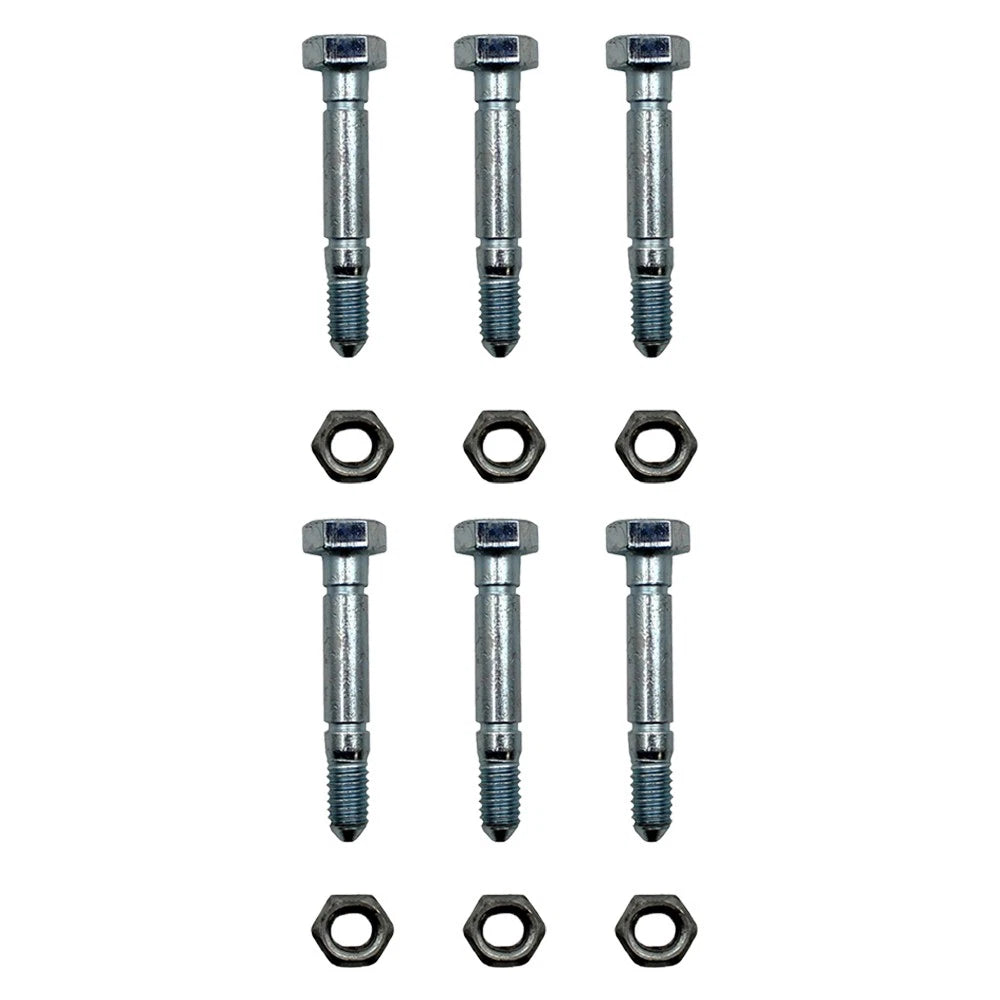 Set of 6 Shear Pins with Nut for Prime Line (Replaces 7-04369)