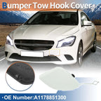 Front Bumper Tow Hook Cover for Mercedes-Benz CLA W117 (2014-2019) White