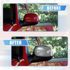Pair of Chrome Plated Power Full Mirror Cover Caps for Lincoln Navigator (1998–1999)