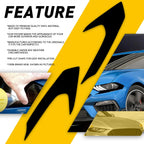 Smoked Blackout Vinyl Overlay Tint for Mustang (2018–2023)