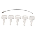 5X Ignition Keys for IHI Excavator