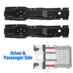 Outboard Floor Support Rust Repair Panel for Jeep Wrangler YJ (1987–1995) Pair