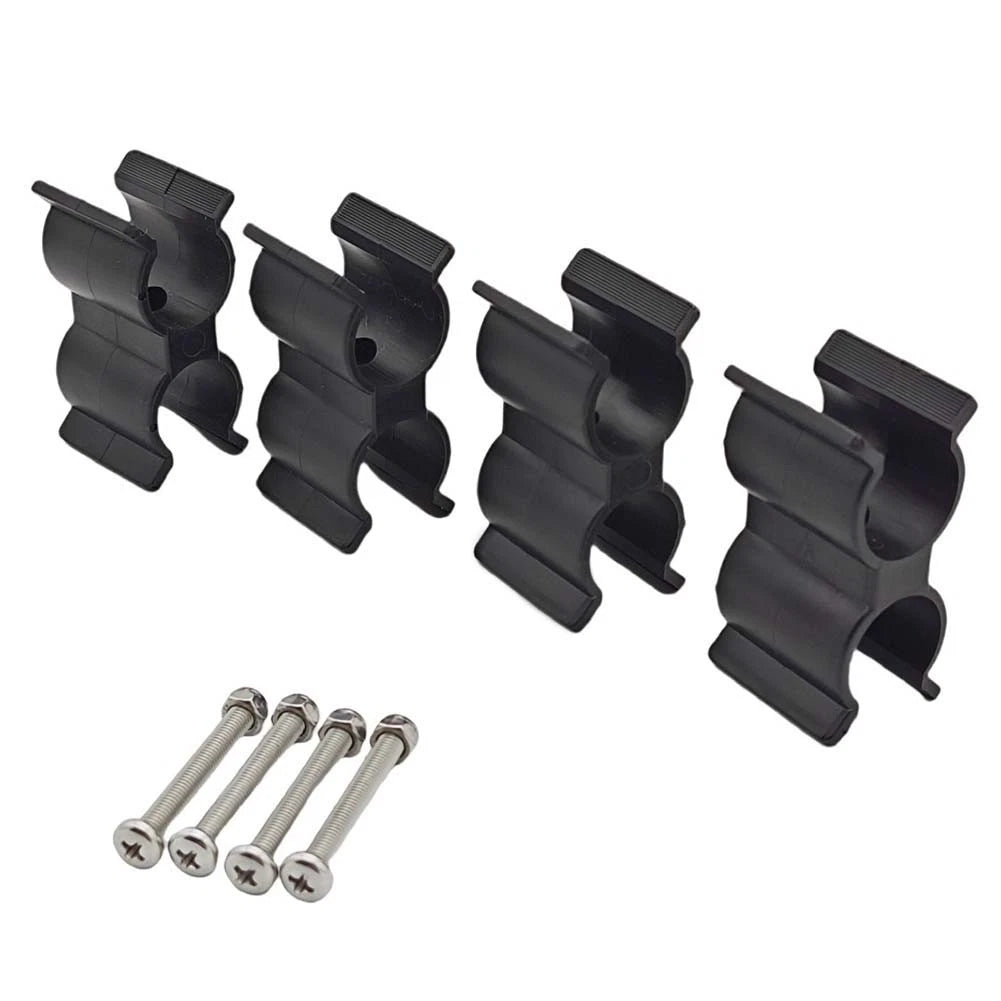 Double Tube Clamp for Tidy Boat Space