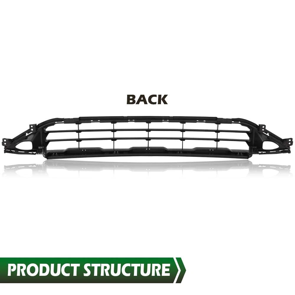 Front Bumper Lower Grille for Nissan Rogue (2021–2023) Black