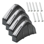 4 Pcs Rear Bumper Lower Lip for Ford Mustang Fusion (2015-2020)