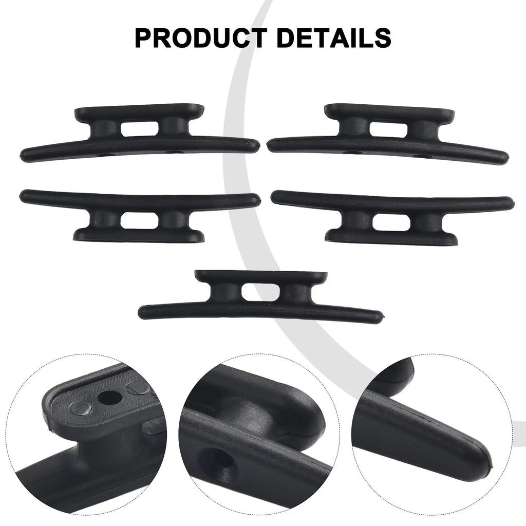 Deck Cleats / 4" 5pcs / Rope Cleat for Boat Dock