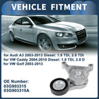 Belt Tensioner for Audi A3 (2003–2013) No. 03G903315/03G903315A Metal