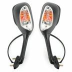 Turn Signal Mirrors for Suzuki GSXR 600 750 2006–2014 GSXR 1000 2005–2014 BLK T9