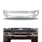 Front Chrome Bumper for Ford Ranger (2019–2023) with Sensor Holes
