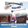 70-6522 Radio Amp Subwoofer Amplifier Plug Play Wire Harness for Mitsubishi