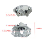 Front Disc Brake Caliper with Bracket for Volkswagen Jetta Golf (1996-2005)