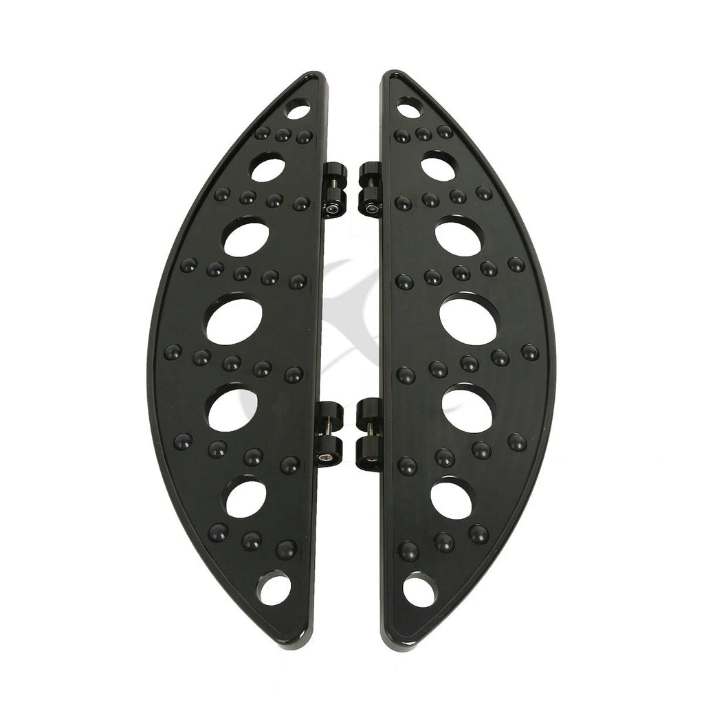 Half-Moon Floorboard Footboards for Harley Touring Street Glide (1986–2024)
