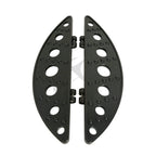 Half-Moon Floorboard Footboards for Harley Touring Street Glide (1986–2024)