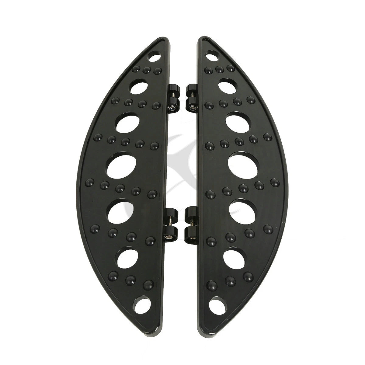 Half-Moon Floorboard Footboards for Harley Touring Street Glide (1986–2024)
