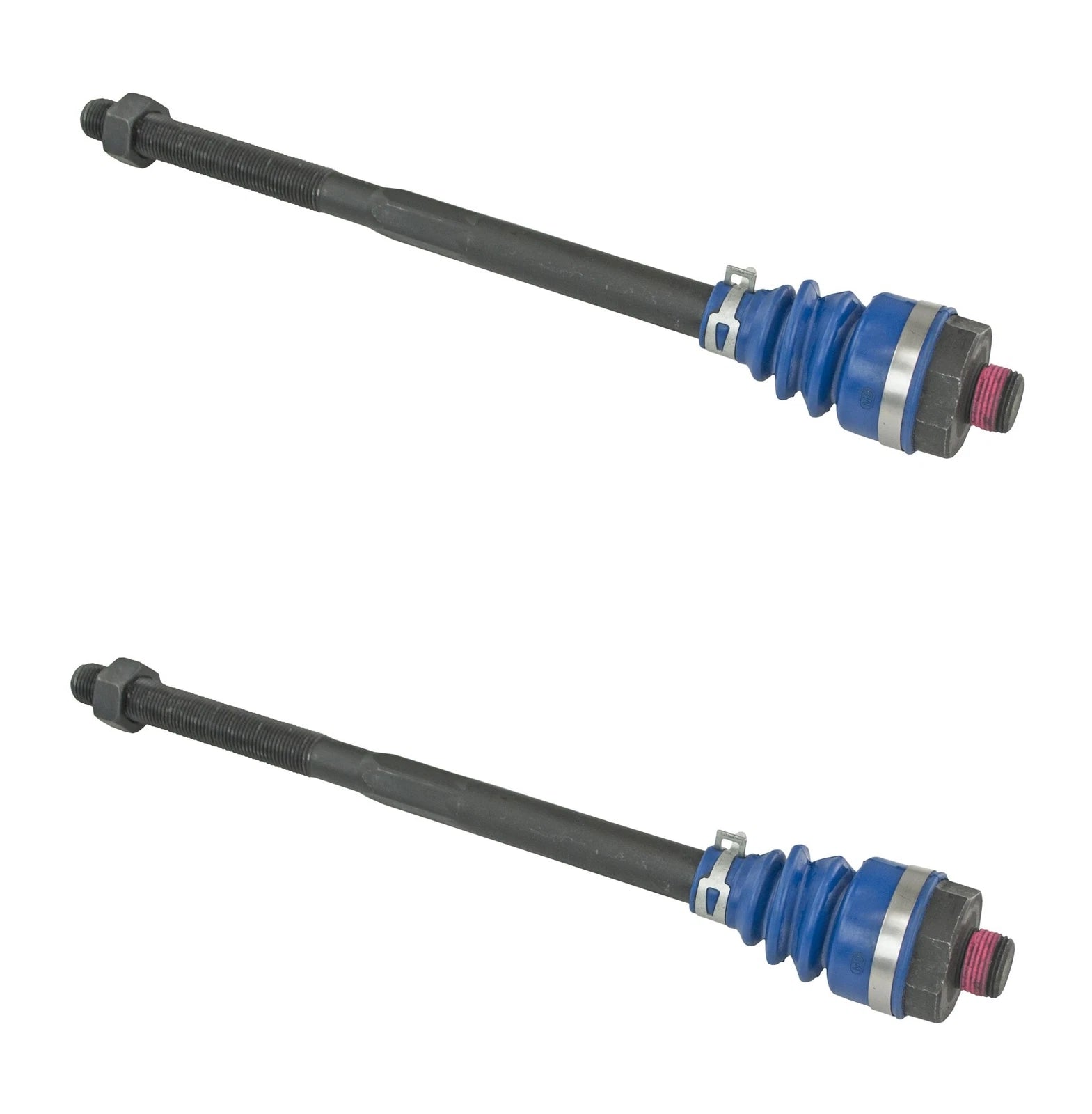 Set of 2 Front Inner Tie Rod Ends for Chevy Silverado 2500 HD (2001–2019)