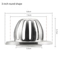 Stainless Steel Downpipe Leaf Guard for Easy Setup and Cleaning