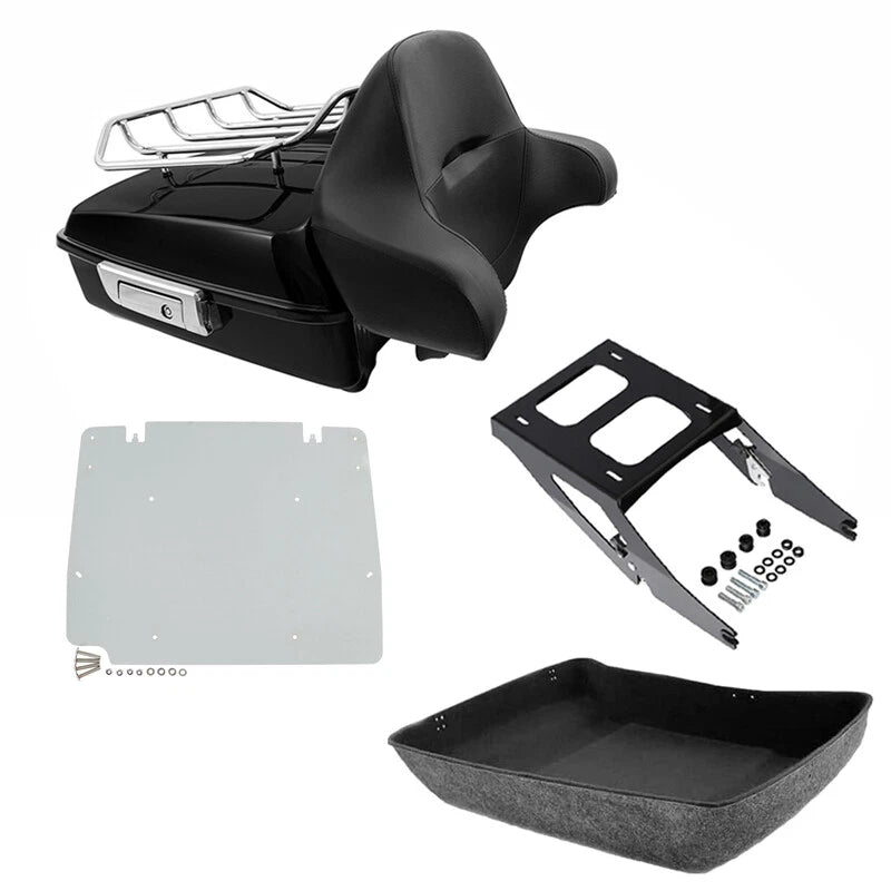 Trunk Pad Top Rack Mount Plate for Harley Sport Glide (2018–2021)