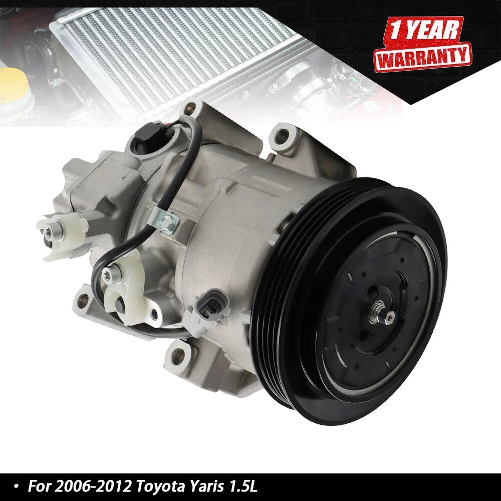 A/C Compressor & Clutch for Toyota Yaris (2006-2012)