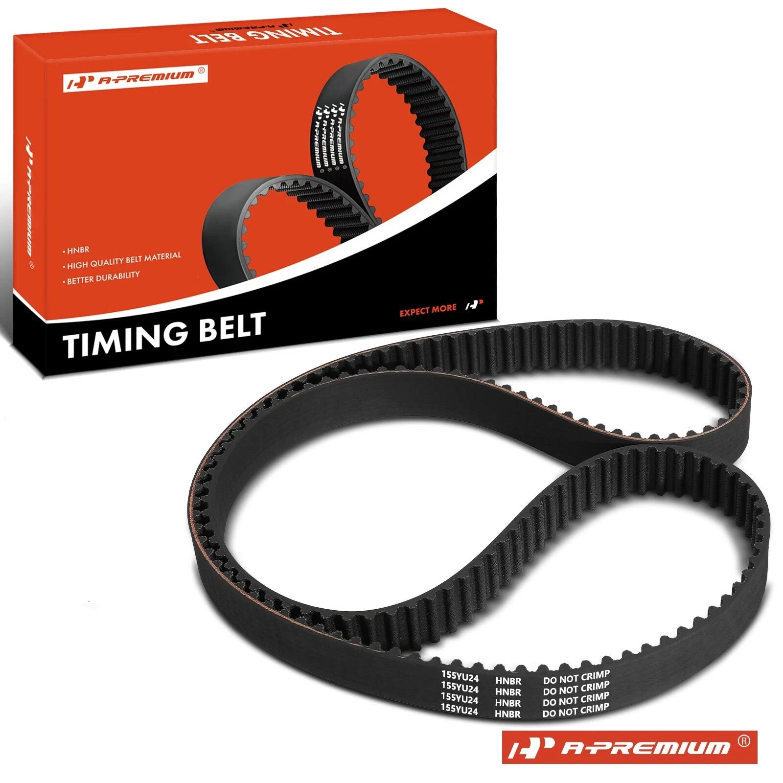Timing Belt for Honda Prelude (1993–2001) 2.2L GAS 155 Tooth