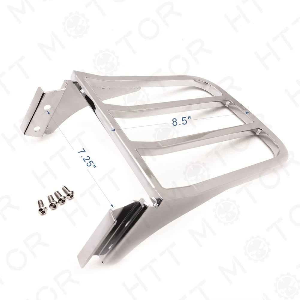 2X Four Bar Sport Luggage Rack for Harley XL/Dyna (2002–2005, 2004–up)