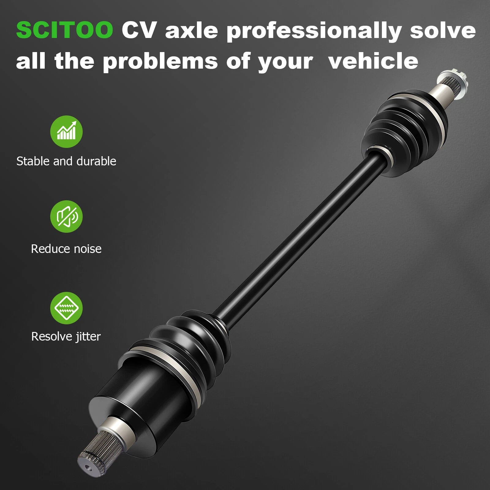 CV Axle Set for Arctic Cat Wildcat X 1000 4x4 (2013–2015)