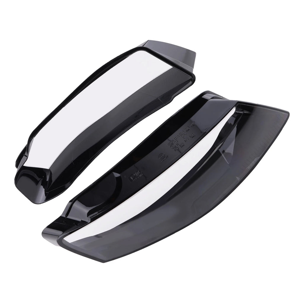 Headlamp Cover Headlight Lens Cover Pair Front Left Right For Audi A4 2009 10 11
