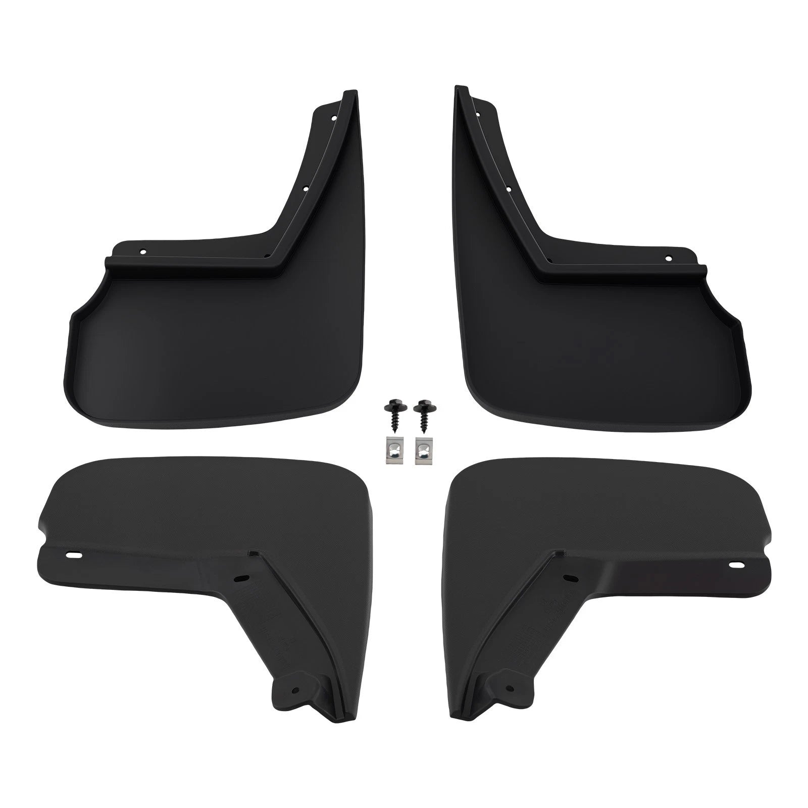 Set of 4 Black Splash Guards for Chevrolet Tahoe (2015–2020) 23228521