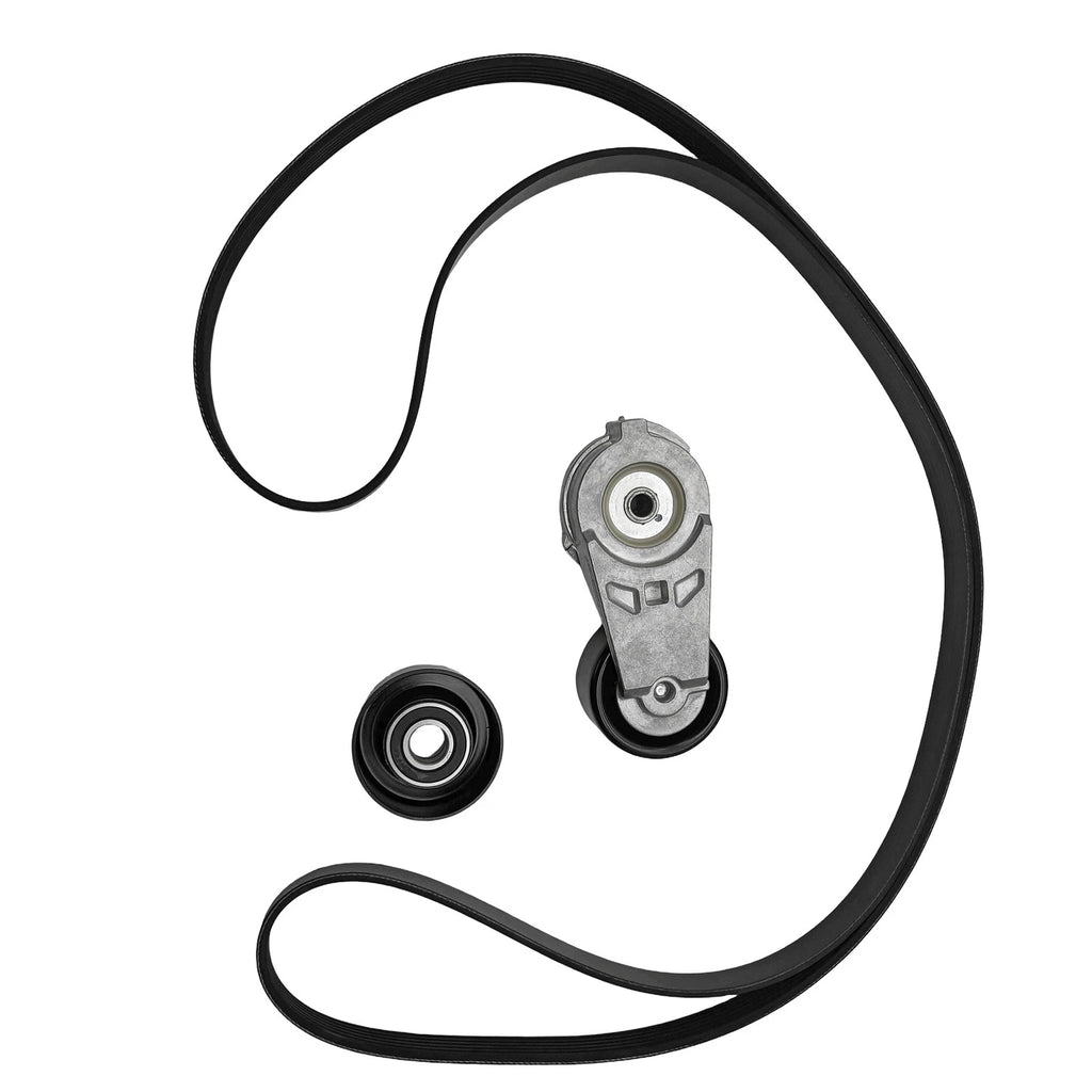 Serpentine Belt Drive Component Kit for Chevy Colorado Isuzu I-280 Hummer GMC (2004–2012)