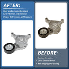 Belt Tensioner for Audi A3 (2003–2013) No. 03G903315/03G903315A Metal