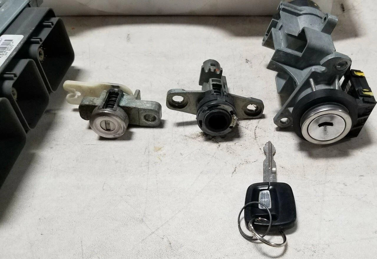 Ignition Key Cluster Kit for Lincoln LS (2001) 1W4A-12A650-HB