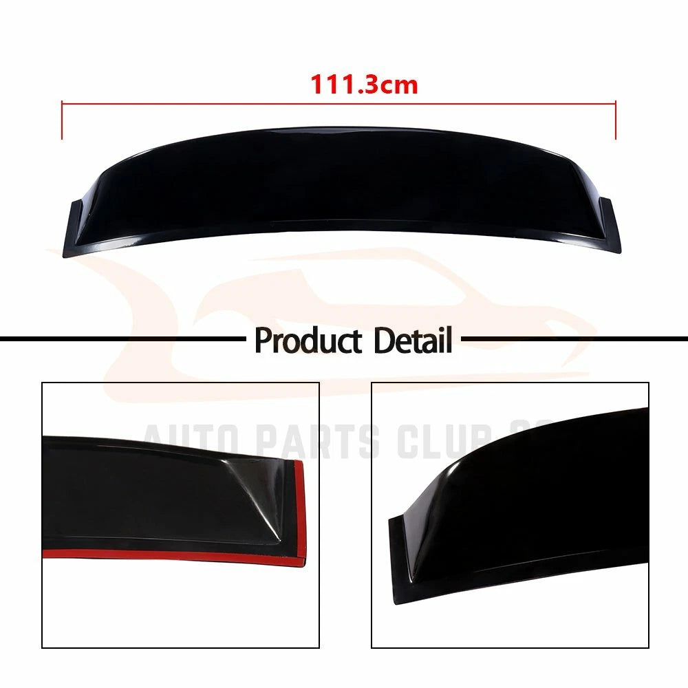 Acrylic Rear Window Roof Vent Visor Spoiler Wing for Honda Civic 2012–2015