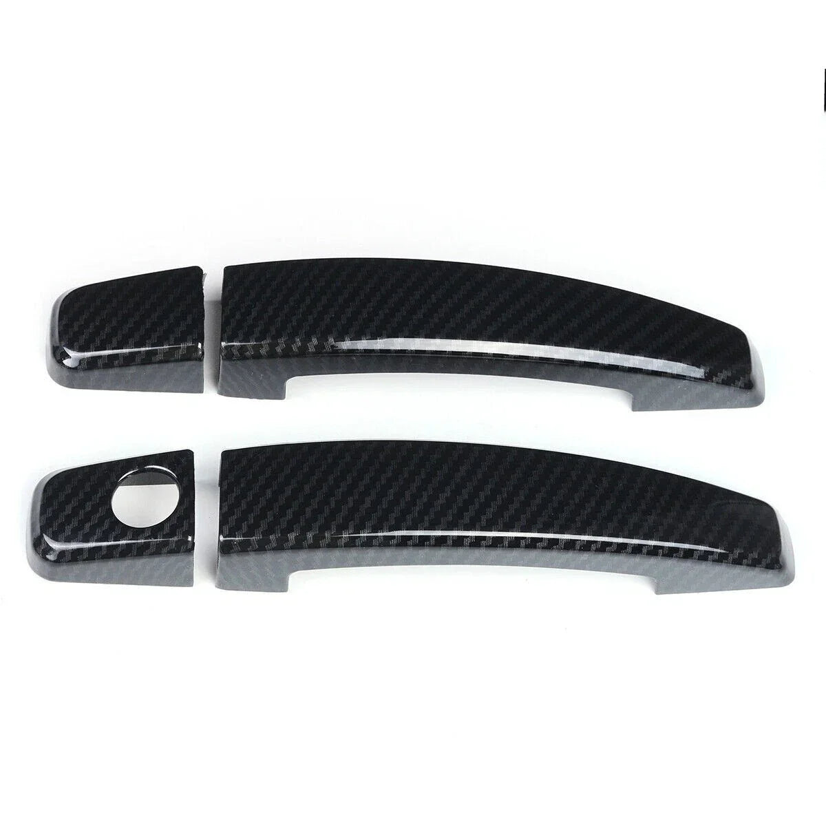 Carbon Fiber Style Door Handle Cover Trim for Chevrolet Camaro (2010–2015)