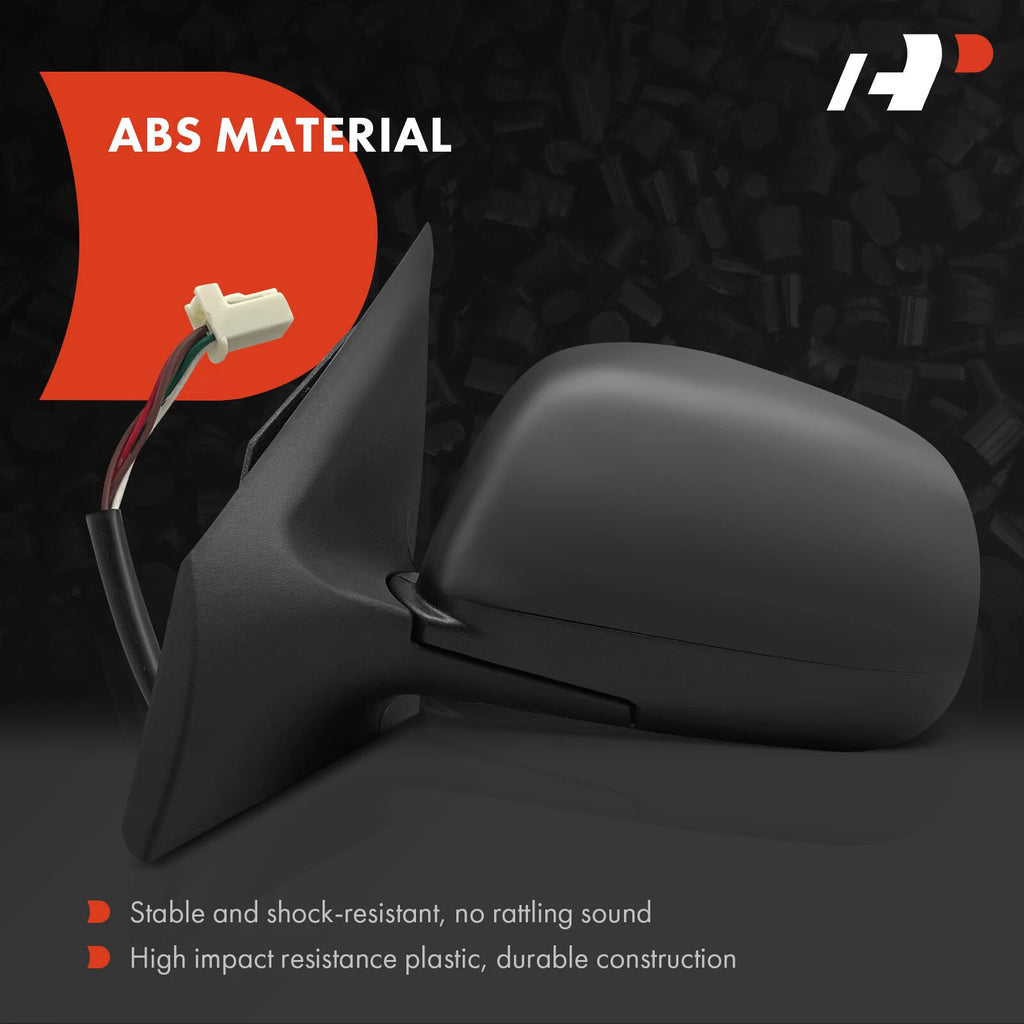 Power Mirror Pair Manual Fold Heated for Nissan Versa (2012-2014)