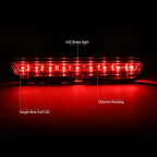 Full LED Third Brake Light for Scion TC (2011–2016) - Chrome Housing