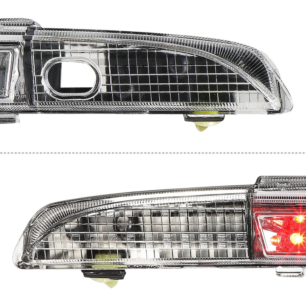 Full LED Third Tail Brake Light for Nissan Pathfinder (1993–1995) Chrome