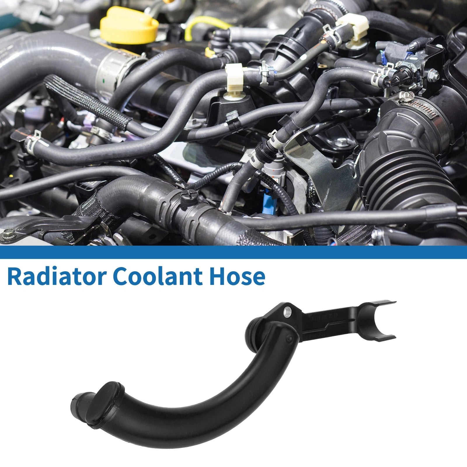 Radiator Coolant Hose for Mercedes-Benz C250 SLK250 (2012–2015) No.2712002352