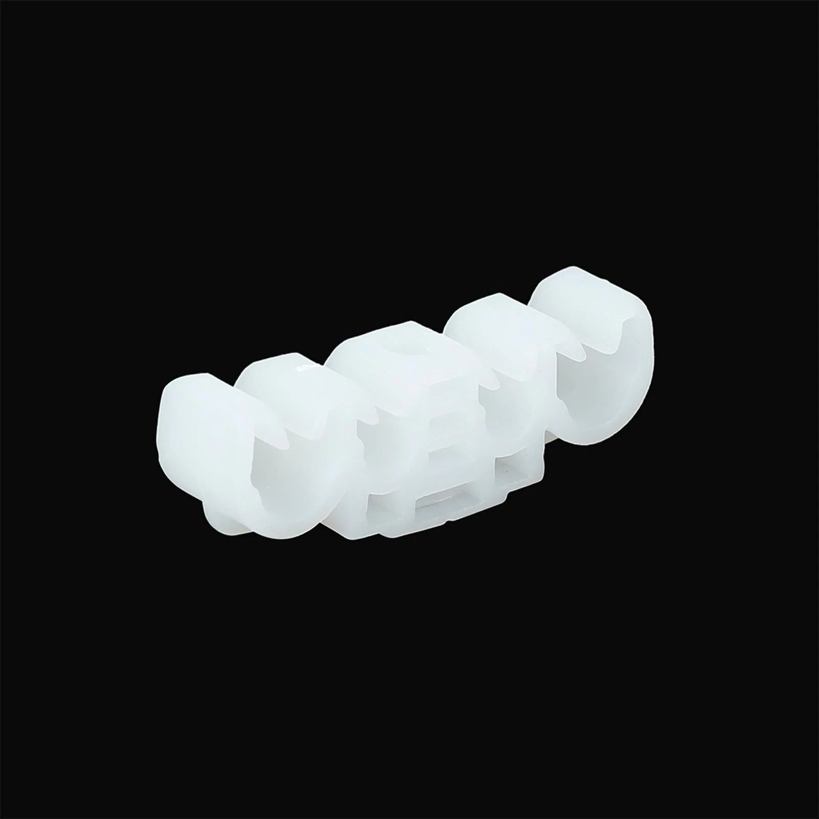 20pcs 50x16.5mm Plastic 4 Way Petrol Line Hose Retaining Clip for Volkswagen
