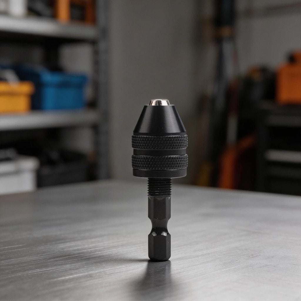 Keyless Hex Handle Drill Chuck for Universal Use (0.33 to 3.6mm)