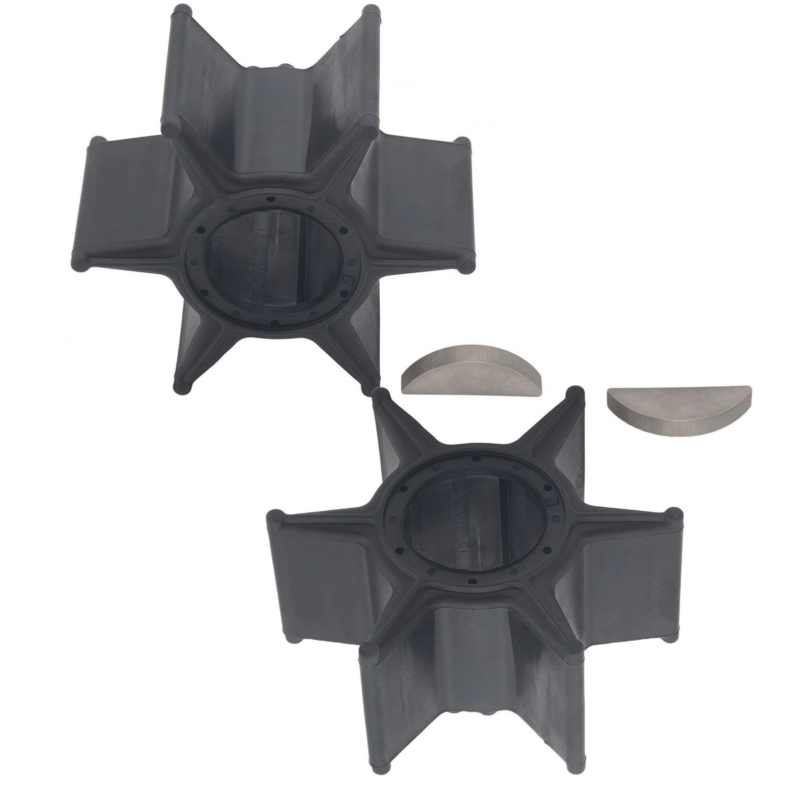 Water Pump Impeller & Key for Yamaha Outboard 60-90 HP (688-44352-03)