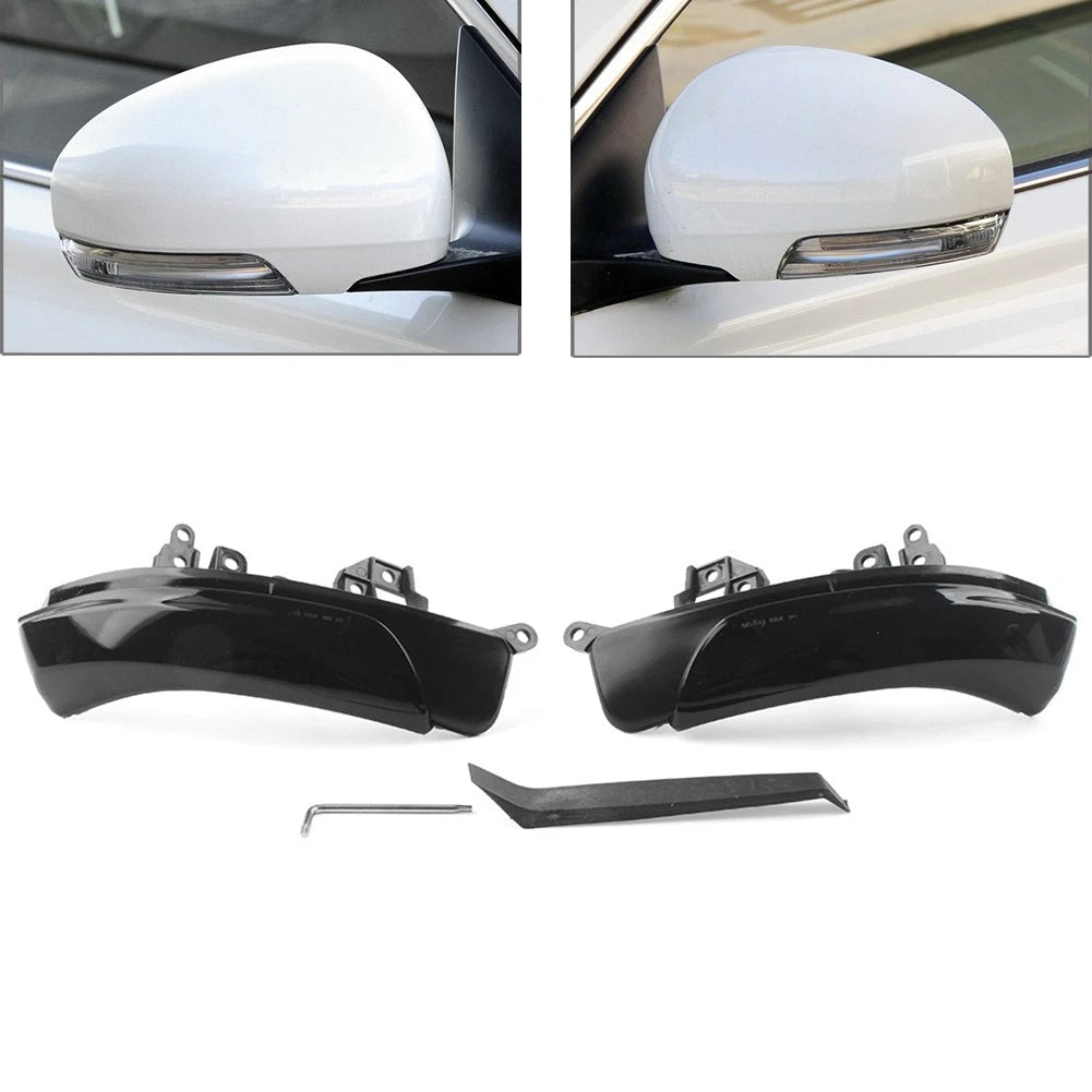 2X Side Mirror LED Turn Signal Indicator for Toyota Camry Prius
