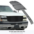 Black Billet Grill Insert for Chevy Silverado 2500/3500 (2005-2006)