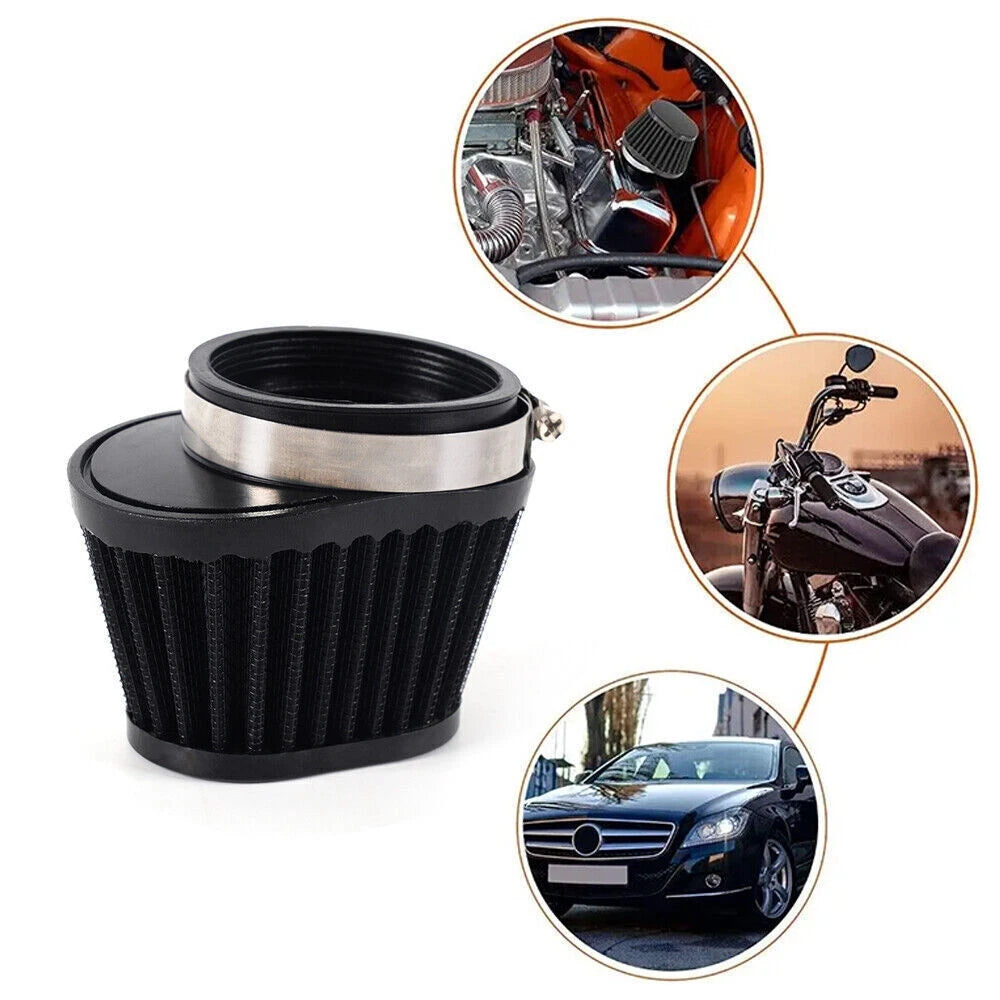 2X 55mm Air Filter Cleaner for Motorcycle/Car