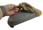 Fleece Console Lid Armrest Cover for Ford Focus (2000–2007) Beige