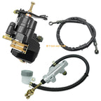 Rear Brake Caliper Master Cylinder w/Hose for Yamaha Warrior 350 (1987–2004)