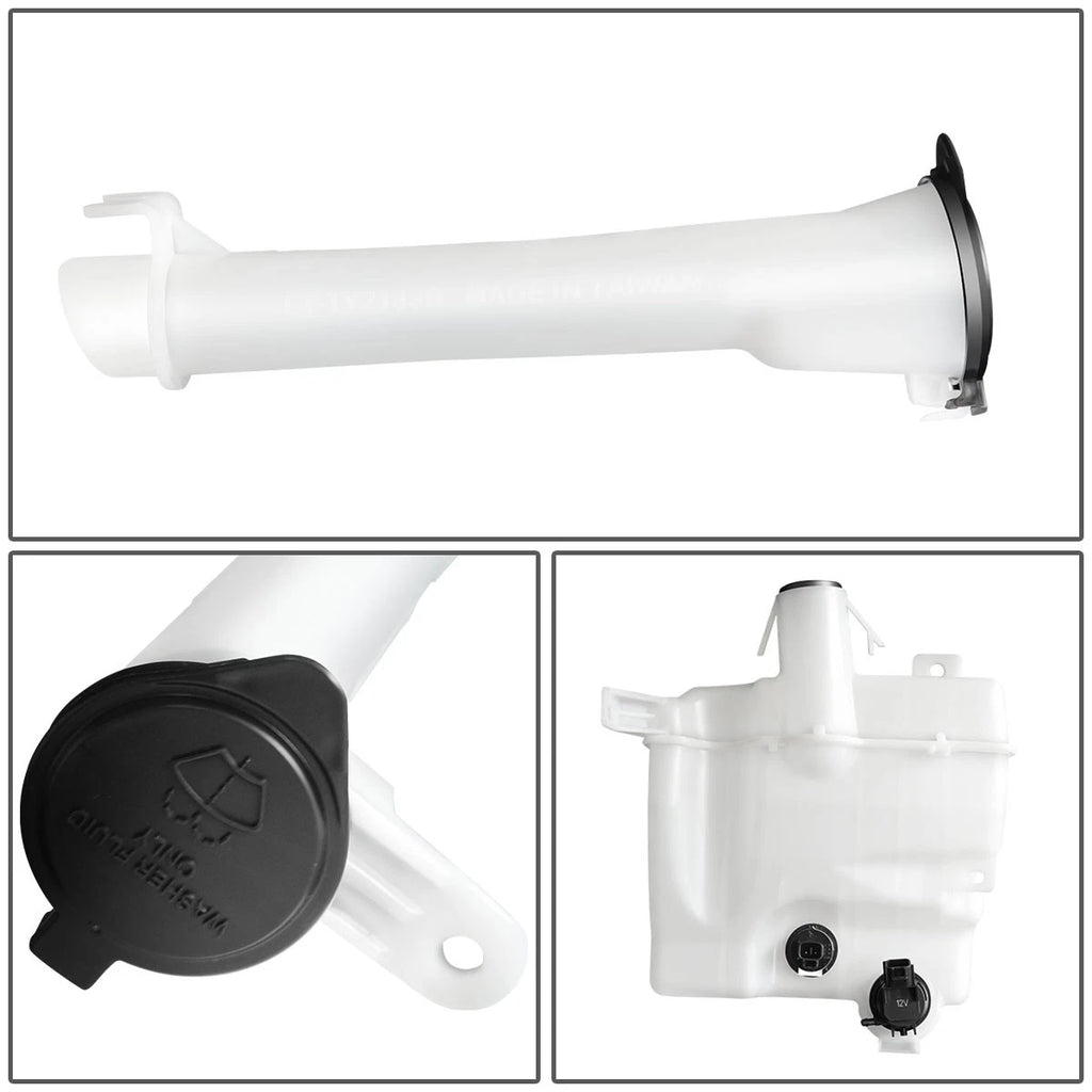 Windshield Washer Reservoir Tank Bottle w/ Level Sensor for Toyota Corolla (2014–2016)