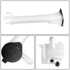 Windshield Washer Reservoir Tank Bottle w/ Level Sensor for Toyota Corolla (2014–2016)